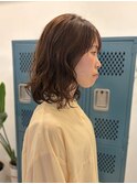 ミディアムパーマ