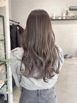 リアン(lien) ブリーチ無しカラー×ミルクティーグレージュ