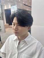 ロンドシエル 横浜(Lond ciel)&nbsp;men's/顔周り/ニュアンスパーマ/黒染め/韓国/ダウンパーマ