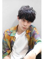クシュ 所沢西口エミテラス前店(kusyu...)&nbsp;サーフカールパーマクロップフェードポンパ韓国風コンマヘア