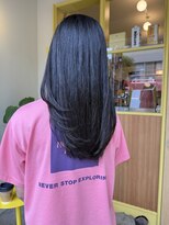 ヒントステーション(HINTSTATION)&nbsp;〈浅草 半個室〉ナチュラルストレートレイヤースタイル