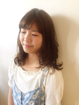 アイルビーヘア(I'll b hair) 【下北沢＊I'll b hair＊】パーソナルカラー★ゆるふわウエーブ