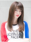 ナチュラル縮毛矯正 さらつやストレート 艶髪