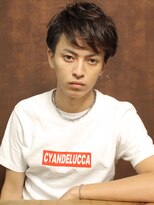 大人のツーブロックショート