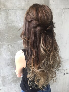 ガルボ ヘアー(garbo hair) 【大人気♪】ふんわりグラデーションカラー♪