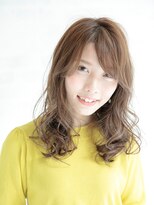 アフロディーテ ギンザ 秋葉原店(APHRODITE GINZA)&nbsp;グレージュカラー/シルキーベージュ/斜めバング/秋葉原