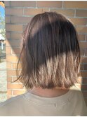 ナチュラルストレートボブ