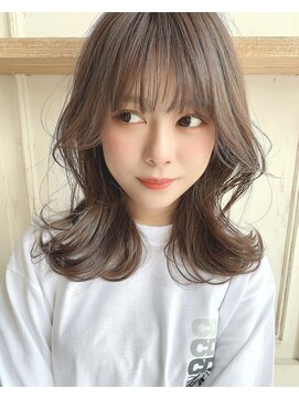 アリスバイアフロート 自由が丘(ALICe by AFLOAT) くびれクアンクスタイル（前髪イメチェンラベンダーカラー）