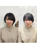 メモリーズ 銀座(Memories)&nbsp;小顔カットで似合わせショートヘア　銀座駅