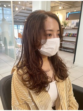 アクアオモテサンドウ(ACQUA omotesando) ＊セミロングレイヤーカット！ハイレイヤーウルフロングカット