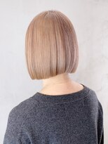 アルバム 池袋(ALBUM)&nbsp;ミルクティーベージュ_こなれミディホワイトグレージュ_ba376581