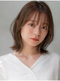20代30代/大人かわいい/小顔ひし形/ウルフ/くびれボブ/髪質改善