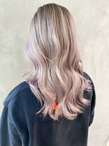 アルバム 新宿(ALBUM SHINJUKU)&nbsp;ホワイトブロンド_セクションカラーペールベージュ_ba324681