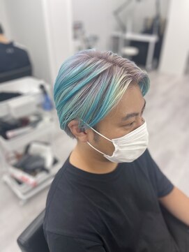 ミステル(MISTEL) グラデーションカラー メンズ