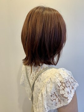 エバーグリーン(ever Green) くびれロブ×coral pink