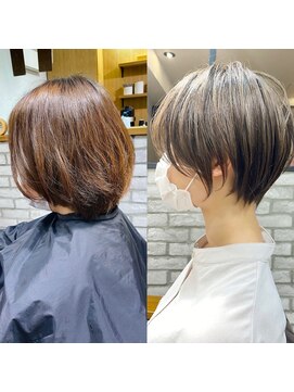 バンプ ギンザ(BUMP GINZA) 30代/40代/50代・絶壁解消・小顔前下がりショートボブ【中村】