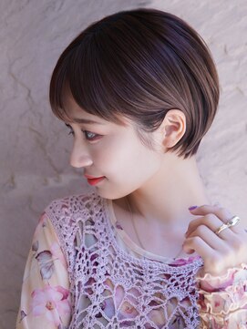 カライングドゥ(ing deux) ショートカット×ひし形ショートボブ×前髪あり20代30代40代 s03