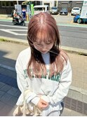 ピンクベージュ/ピンクラベンダー