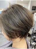 骨格補正ショートボブ