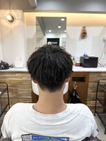 スウェル 船橋店(Swell)&nbsp;ウルフ/アッシュブラック/カルマパーマ/ベリーショート/船橋3