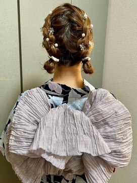 キサ ファータ 恵比寿(kisa fata) [オージュアサロン/恵比寿]ヘアアレンジ/ツイン