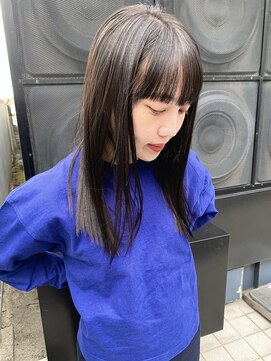 ミモザ(Mimosa) 《Mimosa》地毛風カラー/艶髪/ロング