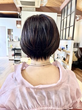 ヘアースタジオ ライト(HAIR STUDIO LIGHT) 艶めくひし形◎ショートボブ
