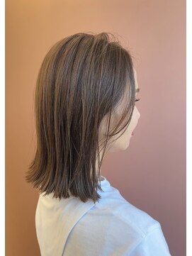 オー(eau) 切りっぱなしボブ【eau】川地