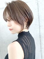 セイドット リー(Say. Ree)&nbsp;Say.くびれショートグレーベージュ透明感カラー表参道青山原宿