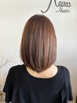 レポヘアー(Repos hair)&nbsp;20代30代大人可愛い髪質改善ミディアムココアブラウン透明感