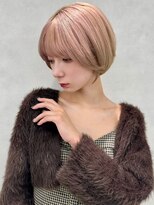 アッシュ 中野店(Ash)&nbsp;イメチェン/似合わせカット/フルバング/レッドブラウン/中野