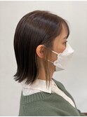 外ハネインナーカラー/外ハネボブ