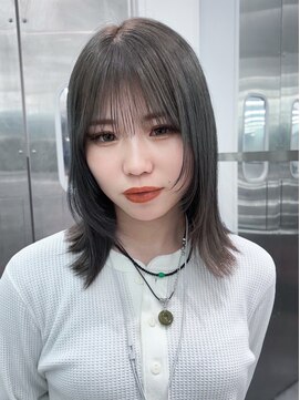 アルバム 渋谷パルコ(ALBUM) 似合わせカットウェーブミディアムメルティカラー_ba543521