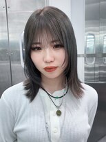 アルバム 渋谷パルコ(ALBUM) 似合わせカットウェーブミディアムメルティカラー_ba543521