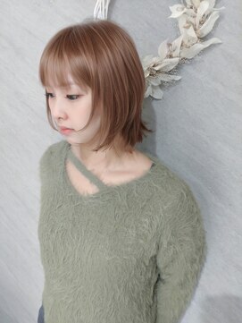 ハイストリートヘア(High street Hair) レイヤーボブ×アッシュブラウン