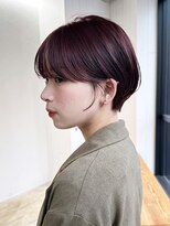 アルバム 池袋(ALBUM) ショートくびれヘア顔周りレイヤー_F50428