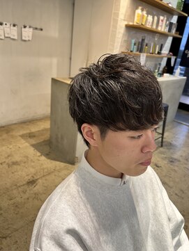 ザデイトウキョウ 表参道 青山(THE DAY TOKYO) クセ毛ショート/メンズカット