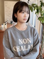 キュー(CUE) ソフトシックボブ、髪質改善、ヘッドスパ