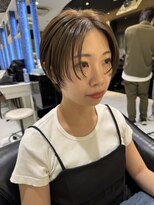 エアー 銀座タワー(AIR)&nbsp;透けバング×丸みショートで柔らかさUP