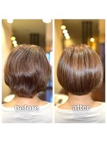 アウラ(aura)&nbsp;カット＋ハーバルカラー＋トリートメント