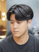 ノーエン(noen)&nbsp;佐賀シャドウパーマニュアンスパーマメンズマッシュフェード