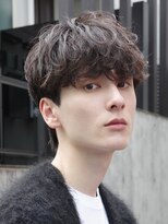 フィフス 栄(fifth)&nbsp;栄シャドウパーマメンズカットマッシュウルフ30代