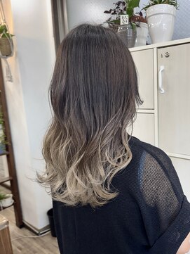 シエル(Ciel) グラデーションカラー★グレージュ