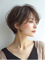 ハーツ(Heart's)&nbsp;白髪ぼかし大人ショート40代50代60代