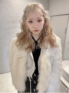 ペレ アネックス 大阪梅田茶屋町店(PELE ANNEX) イメチェン/ピンクベージュ/アンブレラカラー/前髪/梅田