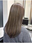 0代50代60代/脱白髪染め白髪ぼかしハイライト/グレージュ