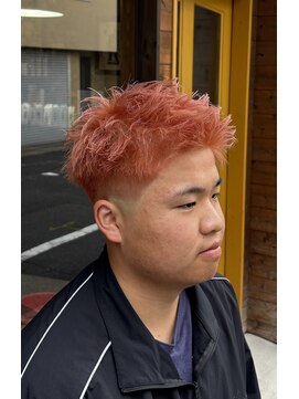 ルーナヘアー(LUNA hair) スパイキーオレンジ