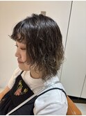 レイヤーボブパーマ