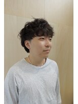 ディッセンバー 伊勢崎(December) メンズ/センターパート/似合わせカット/ニュアンスパーマ