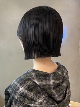 ロンドアジュール 横浜(Lond azur) ショートボブ/シースルー/顔周り/30代40代50代/横浜